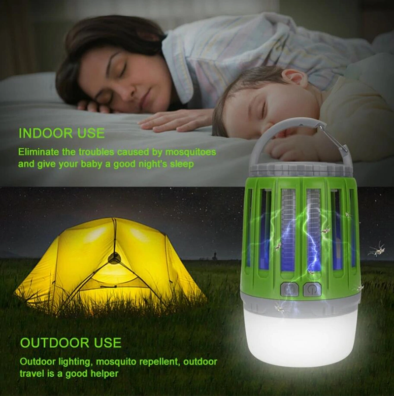 LED Camping Lanterns, Battery Powered Camping Lights, Outdoor Flashlight, Suitable for Camping, Hiking with Mosquito Killer