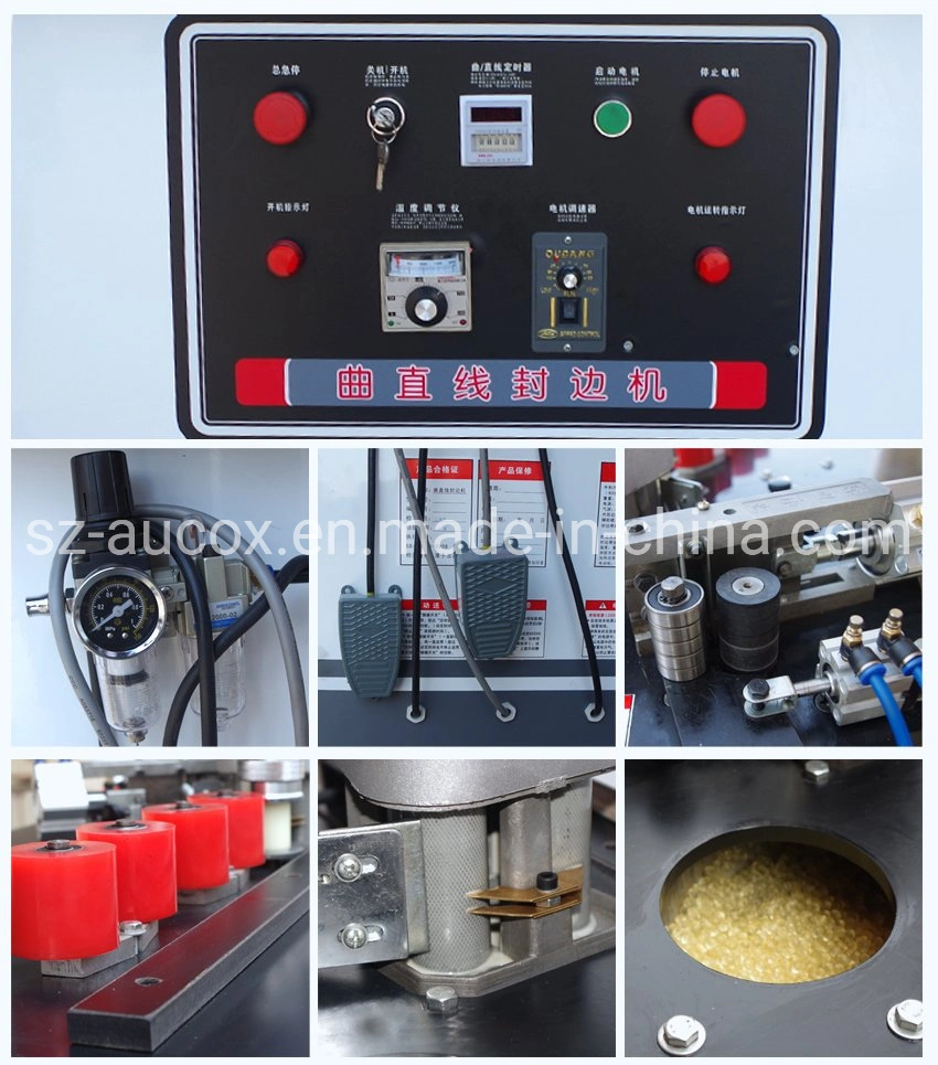 Woodworking Machinery Fully PVC Auto Edge Banding Machine ABS MDF Cabinet Wood Door Edge Bander