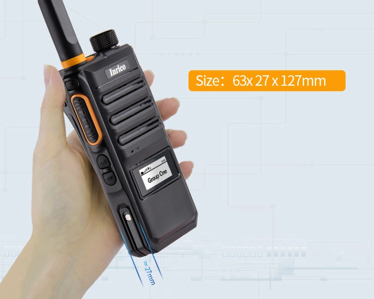 Inrico Professional Long Range Powerful Network Walkie Talkie 4G T620