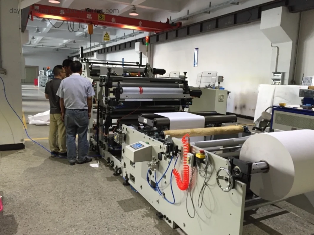 Automatic Flexographic Printing Machine with Slotting Die-Cutting