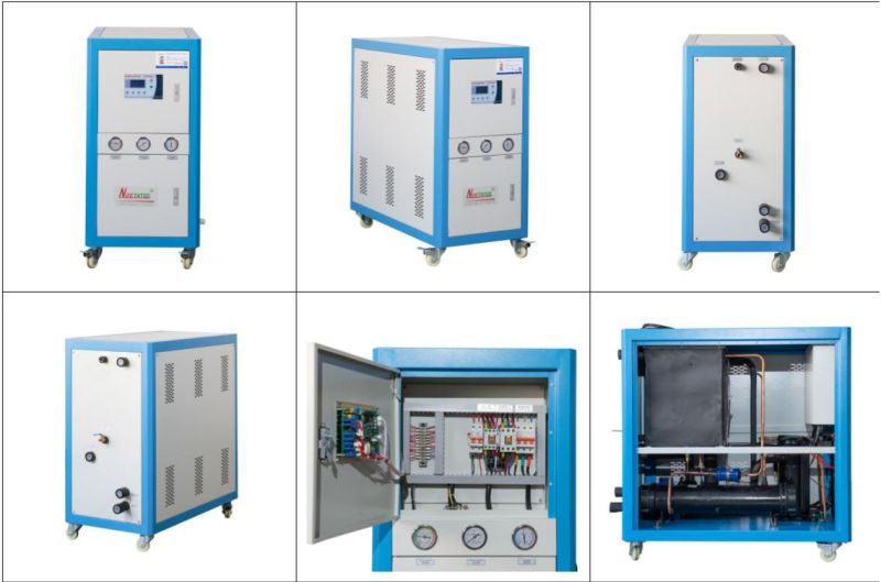 Water Cooling Industrial Refrigeration Equipment Portable Water Tank Air Conditioner Conditioning System Chiller