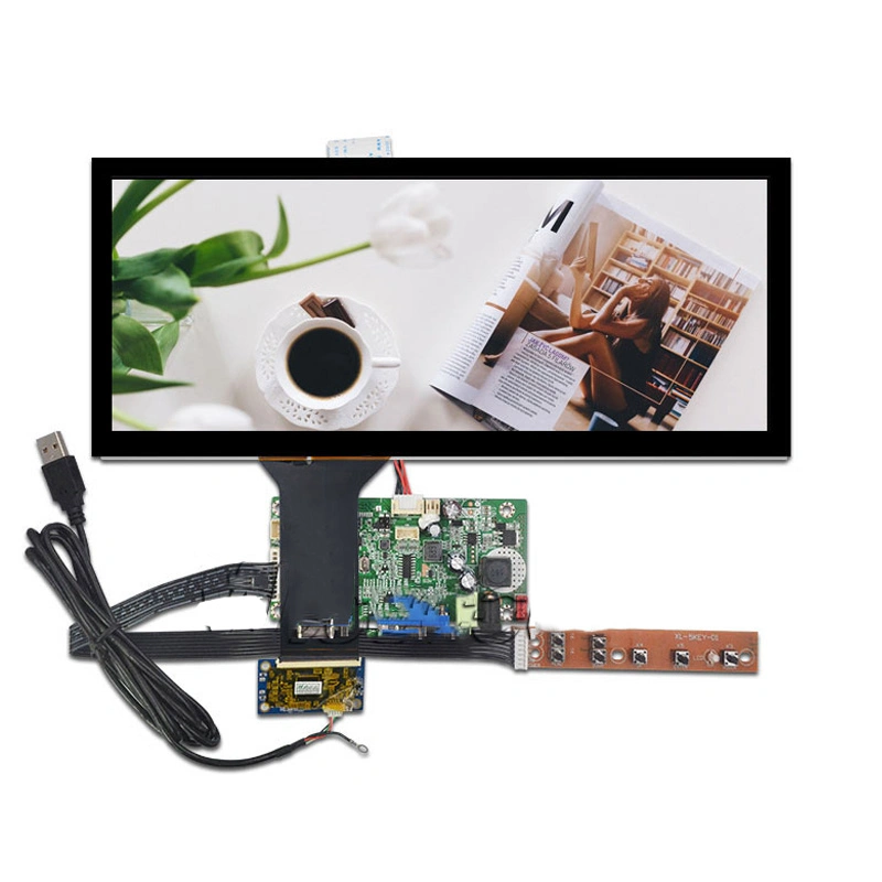 12.3 Inch TFT Screen with High Resolution High Brightness HDMI Driver Board