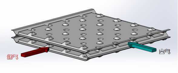 Plate Type Air Preheater/Air to Air Heat Exchanger for Use in Heating Furnace