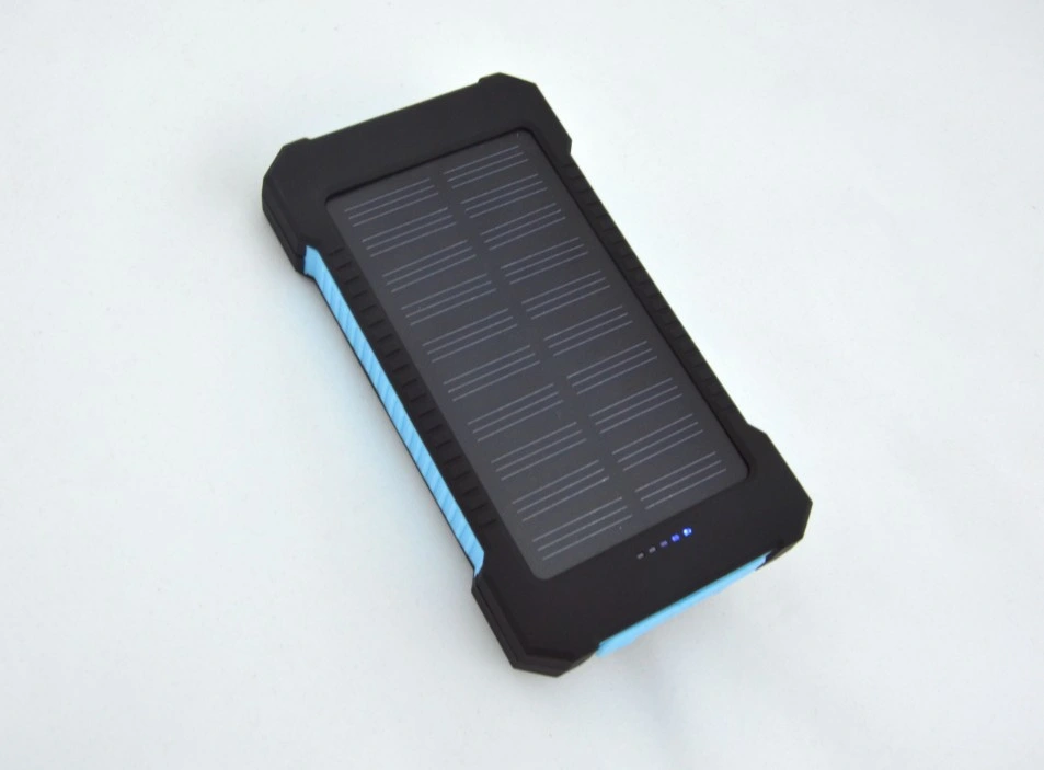 20000mAh Portable Waterproof Wireless Solar Charger with LED Flashlight for Cell Phone, Solar Panel Charging