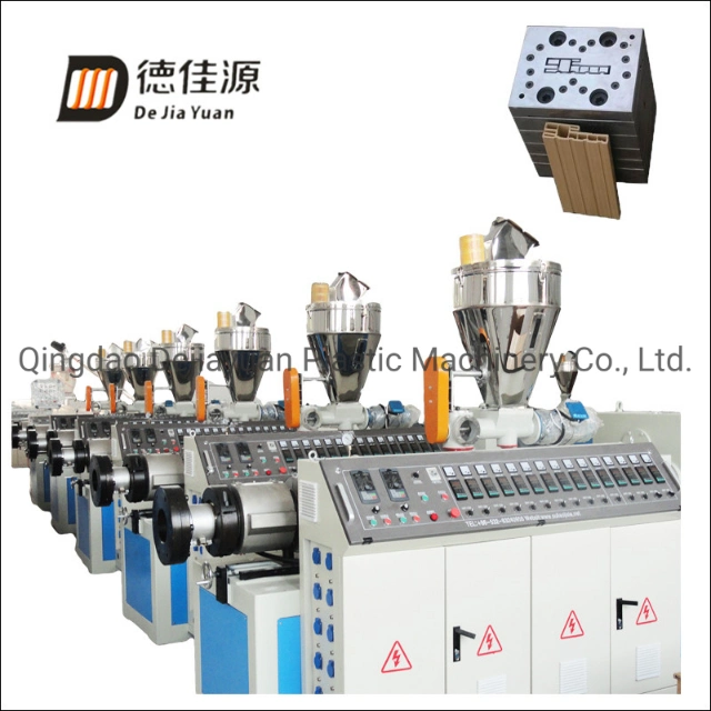 Djy Series Conical Twin-Screw Extruder Plastic Extrusion Machinery