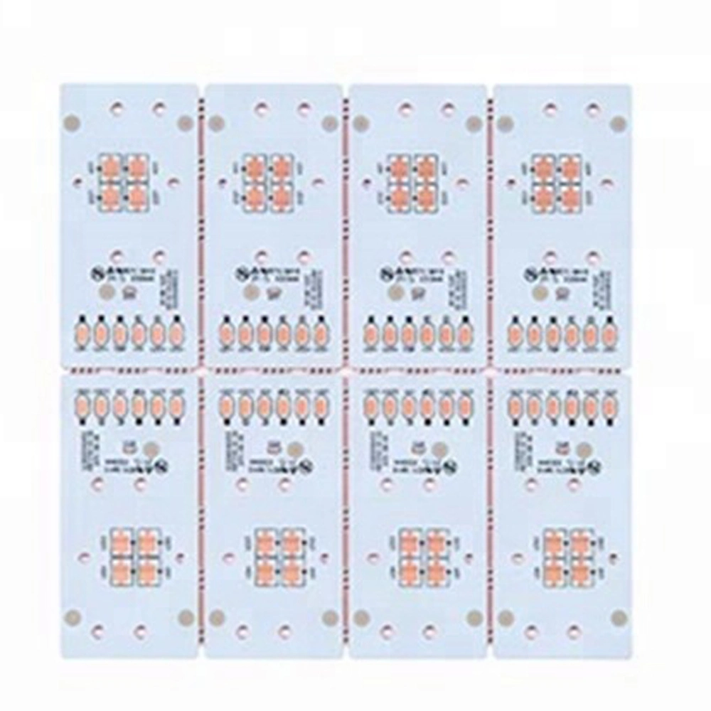 White Solder Mask Aluminum Base PCB for LED Light