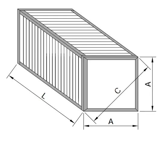 Ahu Industrial Air Conditioning Heat Recovery Exchangers Core