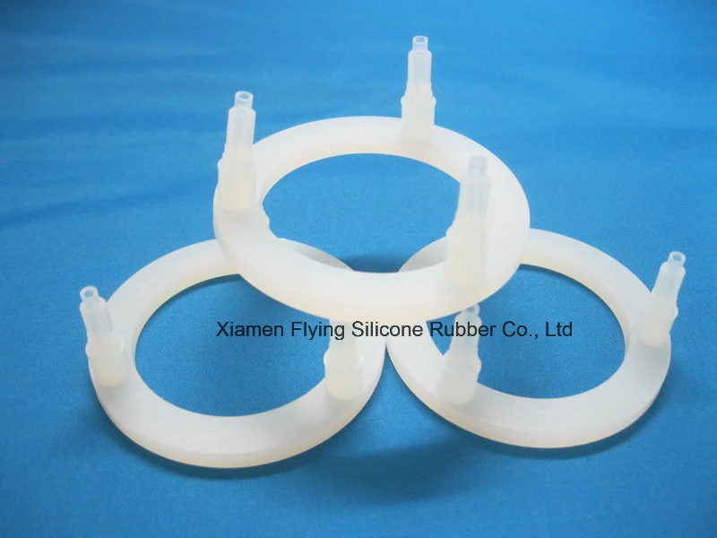 Anti -Oxidation Cylindrical Rubber Silicone Parts, Silicone Gasket, Silicone Rubber Seal for Metal Equipment