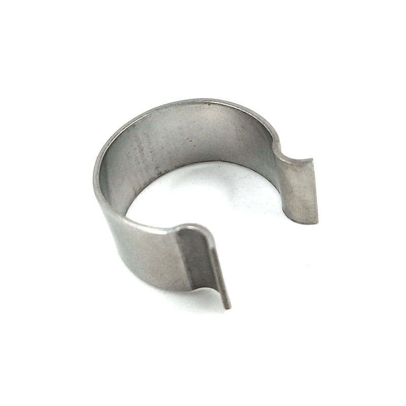 Customzied Stamping Parts Metal Clips Stainless Steel Nickel Plating Spring Clips U Shape Tube Clamp Clip