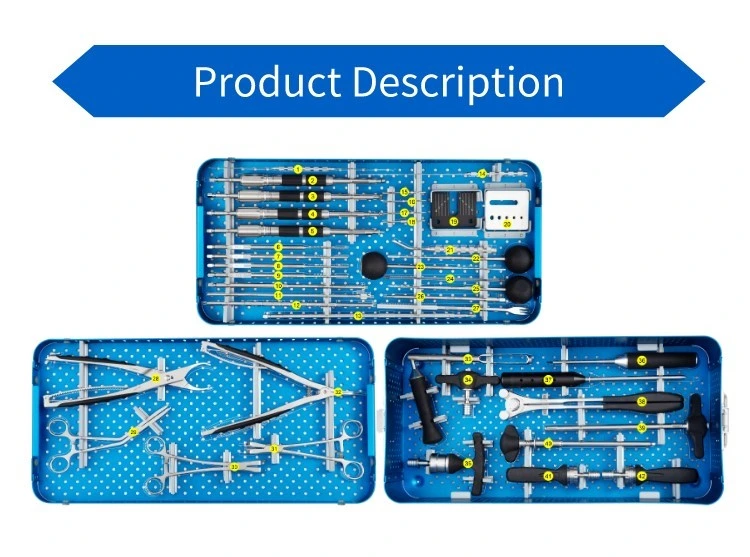 Assured Quality Orthopedic Surgical Instruments 5.5mm Spinal Pedicle Screw Instrument Set-I Spine Instrument