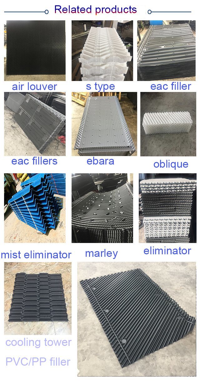 1220mm Cooling Tower Packing, PVC Fill of Cooling Tower
