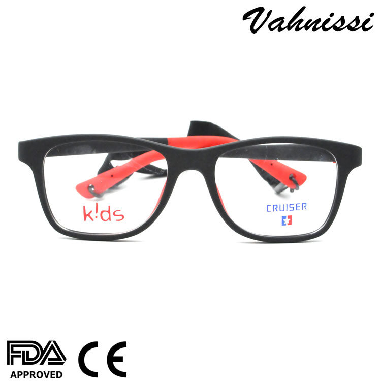 High Quality with Ropes Square Shape Optical Eyewear Glasses for Children