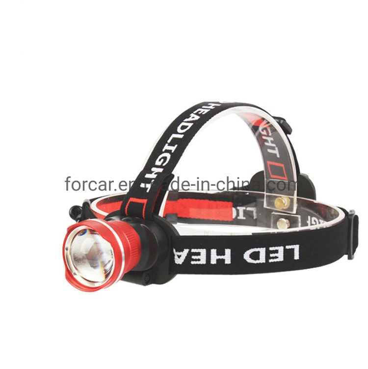 Zoomable Head Torch Bike Bicycle Lamp Spotligh LED Headlight Headlamp T for Hunting