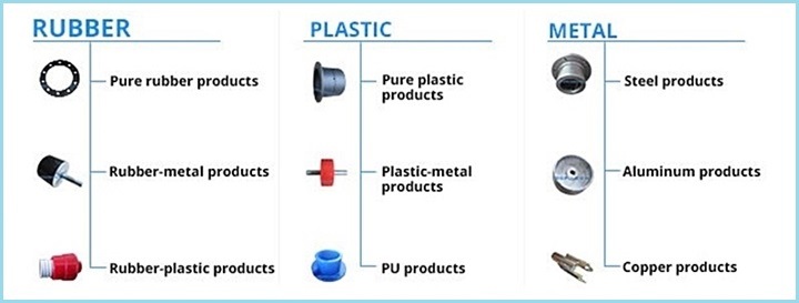 OEM Insulating PVC Plastic Round Flat Seal Gasket / Rectangular Grooved Gasket