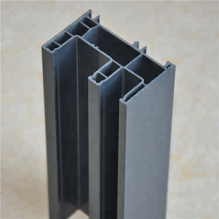 UPVC Profile with Different Sections Plastic Profile Made in China