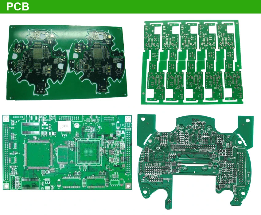 HDI Multilayer PCB Board with Fr4 High Tg PCB and Black Soldermask
