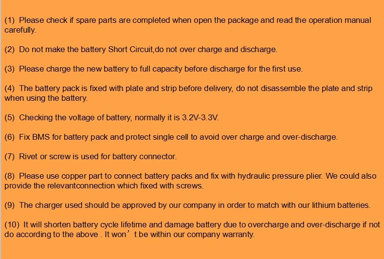 24volt Rechargeable LiFePO4 24V 100ah-a Li-ion Battery Pack for Marine Boat