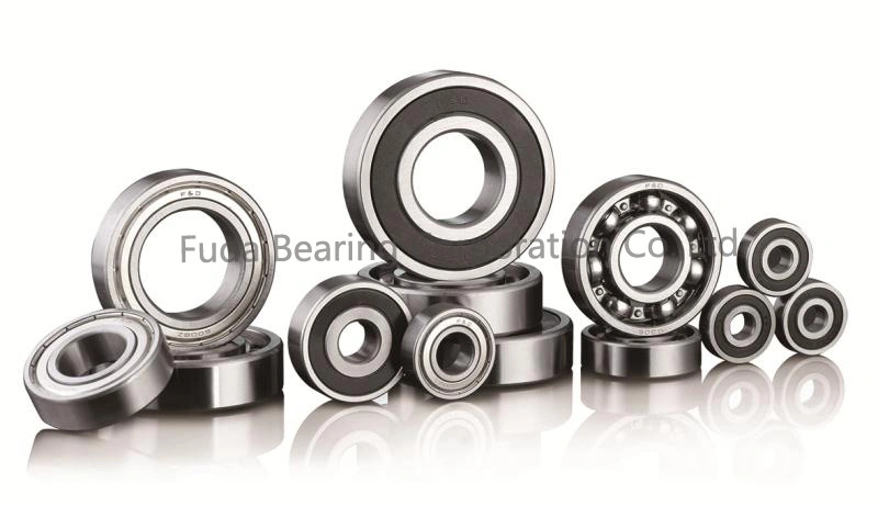 Double rubber sealing ball bearing, 6301-2RS roller bearing