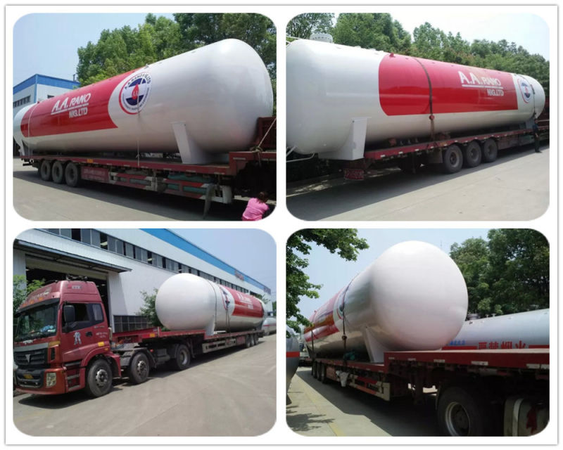 100000liters LPG Bullet Gas Tank 50mt for Cooking Gas Storage