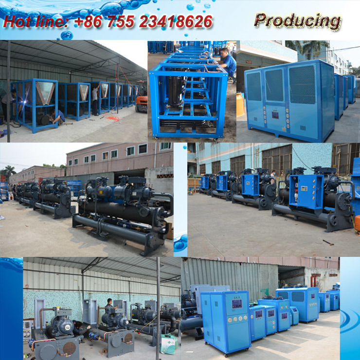 120kw Water Cooler Screw Chiller with Hanbell Compressor