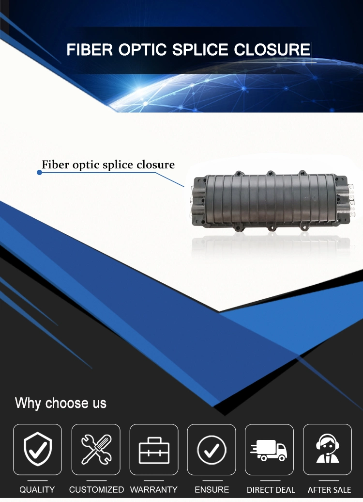 Fiber Gpon Network Equipment Optical Splitter Enclosure Dome Fiber Optic Splice Closure