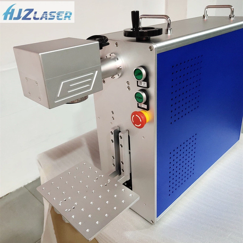 Optical Fiber Laser Marking Printing Machine Used Hand-Held Optical Beam Path