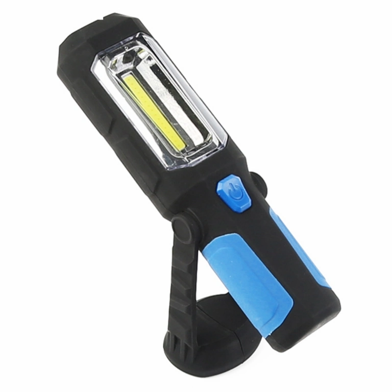 LED Work Light, 3W Rechargeable Multifunctional COB Portable Flood Light and Flashlight for Emergency Car Repair