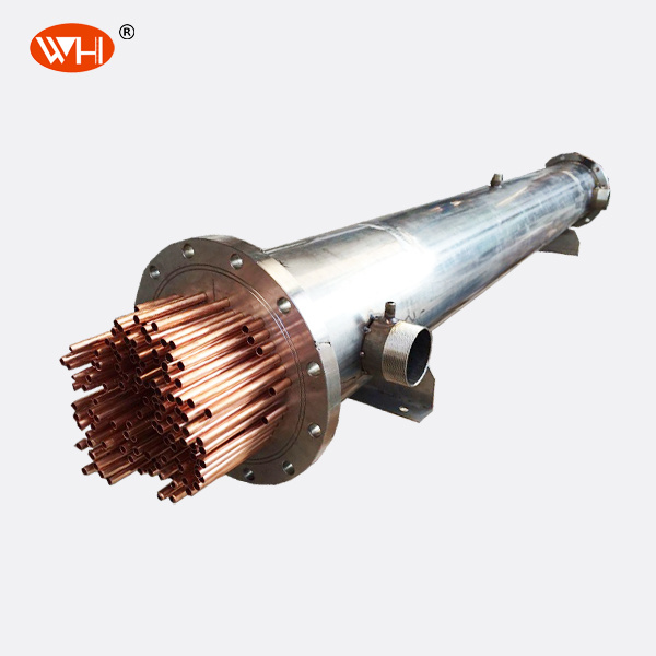 100kw Heat Exchanger Shell and Tube 15HP Copper Heat Exchanger