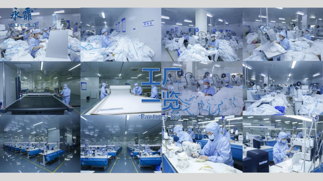 Medical Protective Non-Woven Surgical Medical Disposable Isolation Gown