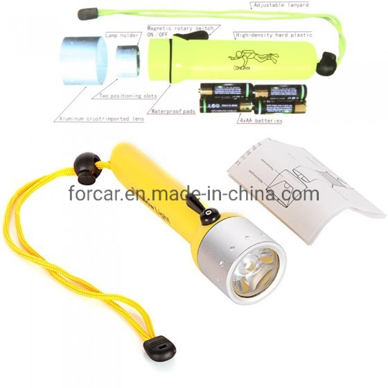 Universal LED Diving Torches Underwater Lamp Flash Light Dive Sea Hiking Camping Hunting Survival Lamps