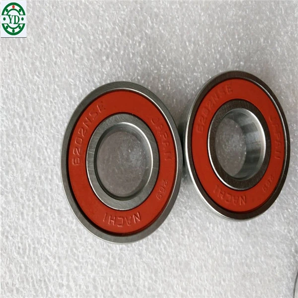 6202-2nse9 Red Rubber Seal Japan NACHI Ball Bearing 6202RS