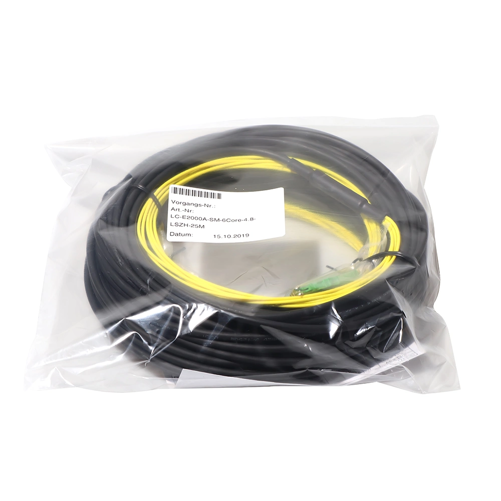 Sc/LC/FC/St/Mu/E2000 Fiber Jumper Fiber Optic Patch Cord