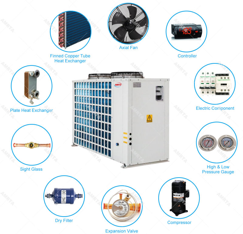 Water Cooler Water Cooling Machine Chiller Industrial Cooled 8HP