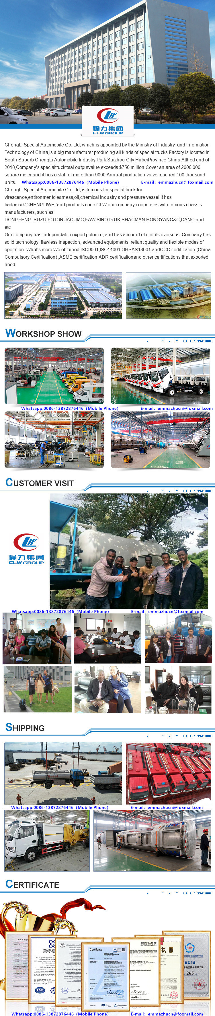 Clw Brand 60m3 Pressure Vessel Bulk LPG Storage Tank Price