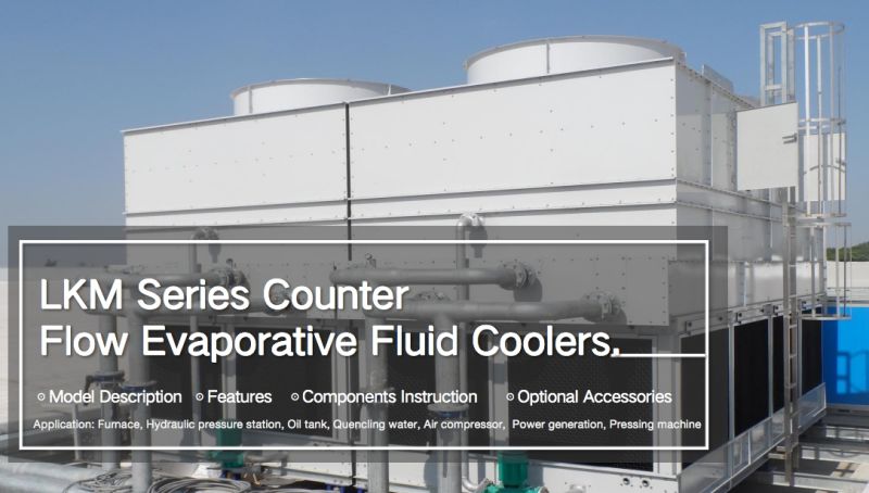 Closed Circuit Counter Flow Square Type Cooling Tower/Water Tower