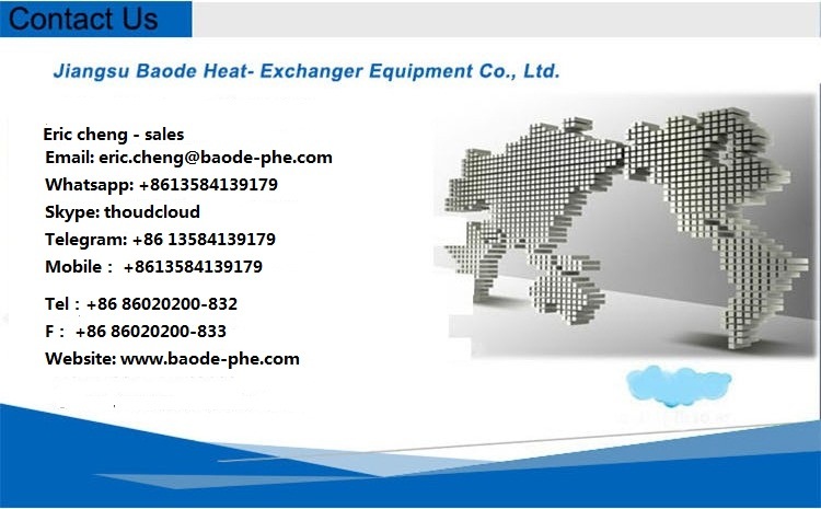 Gasket Plate Heat Exchanger for Swimming Pool Equipment