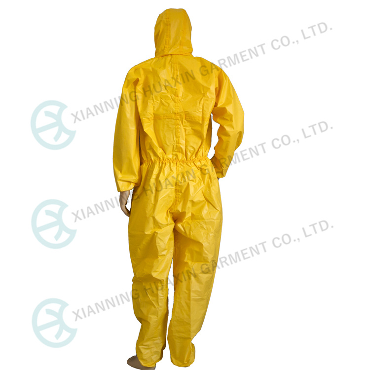 Type3 Tank Cleaning and Liquid Chemical Storage Vessel Cleaning Coverall