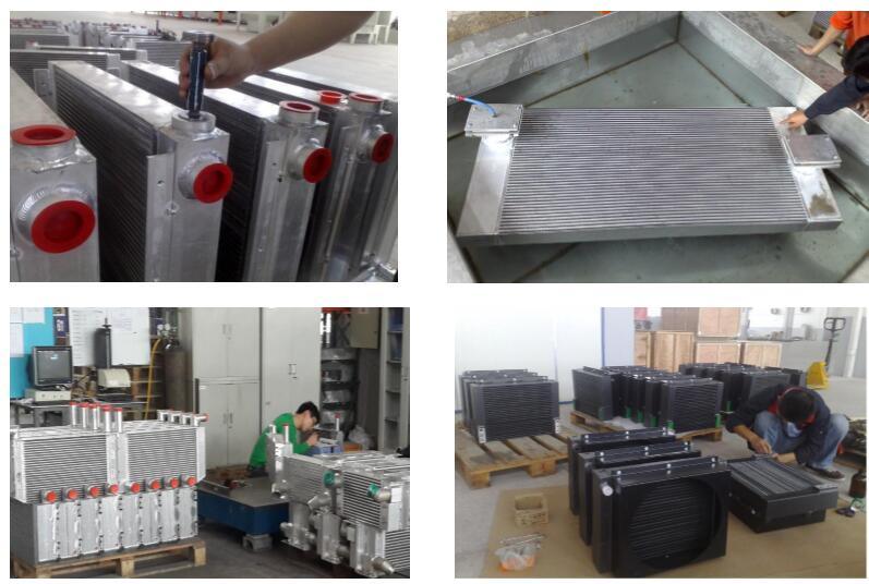 OEM Aluminum Brazed Plate Air to Air Heat Exchanger Core for Sale