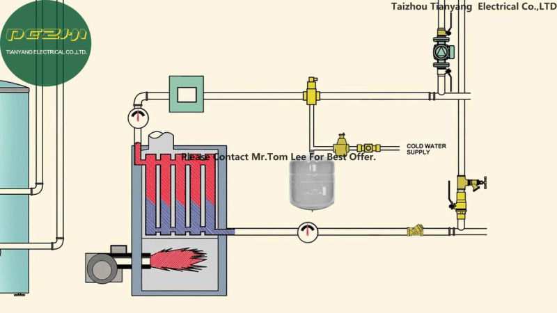 100 Liter Pressure Tanks Vessels for Potable Water with Interchangeable Membrane