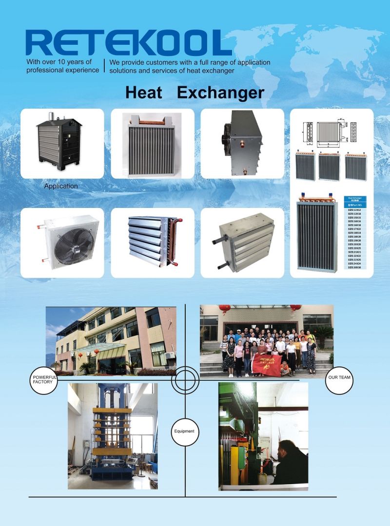 New Type Outdoor Furnace Water to Air Heat Exchanger Radiator
