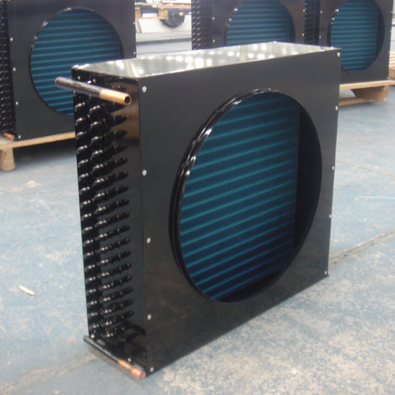 Copper Tube Heat Exchanger Air-Cooled Cooling Coil Condenser