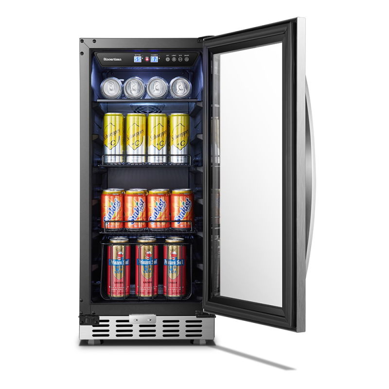 70cans Single Zone Beer Cooler/Mini Fridge/Beverage Cooler