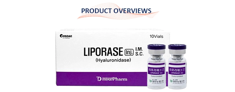 2020 Hyaluronic Acid Lyase Liporase Filler Remover Hyaluronidase Dissolves Hyaluronic Acid for Injection to Buy