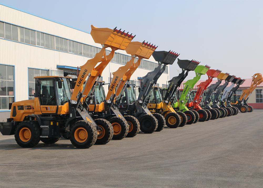 China 2.2t Mini Wheel Loader Small Front End Loader Shovel Loader Farm Wheel Loader