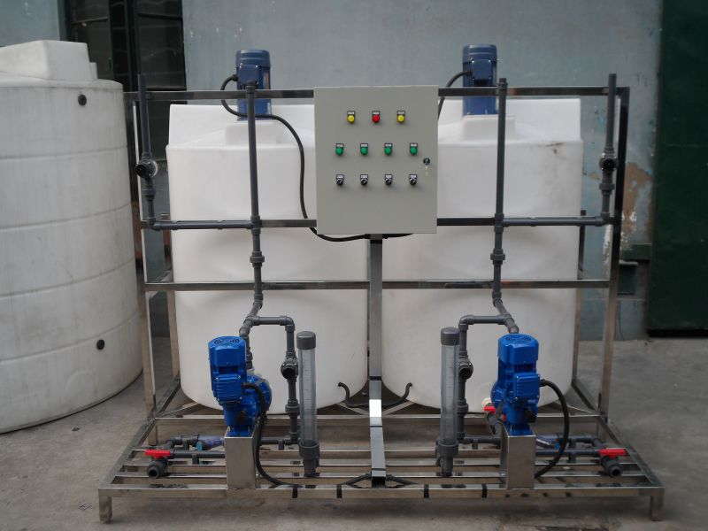 Water Treatment Chemical Mixing Tank Liquid Mixer