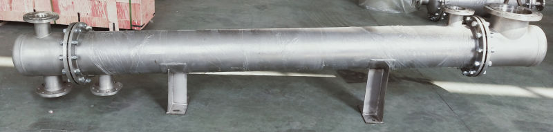 Silicon Carbide Tube Bundle in Shell Heat Exchanger for Heat Transfer Recovery System