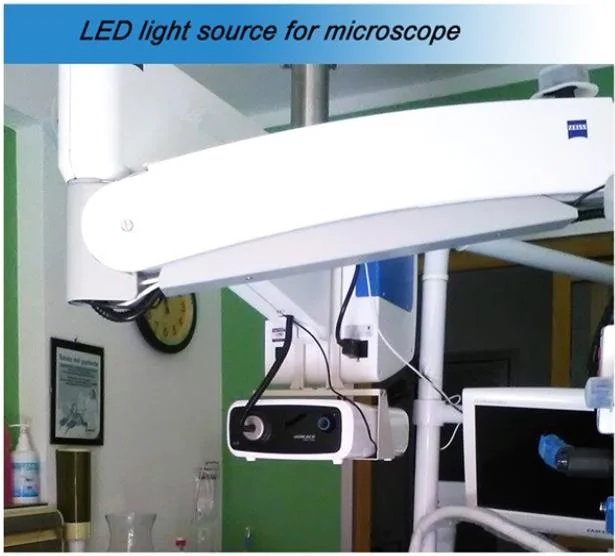 Hospital Equipment Endoscope Portable LED Cold Light Source for Endoscopy