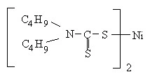 High Quality Nickel Dibutyldithiocarbamate Rubber Antioxidant Ndbc/Nbc Use in Cr, Csm, Co, Eco and EPDM