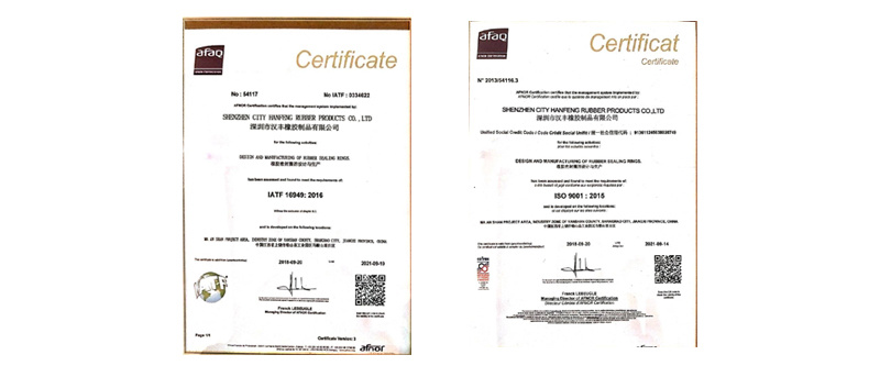 ISO9001 Approved Custom NBR 70 O-Ring