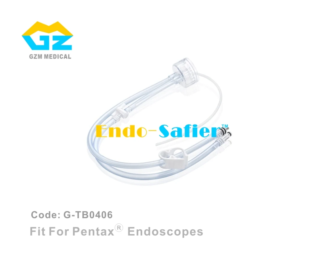 Endoscopy Air/Water Tubing with Light Source Input for Pentax Endoscopes